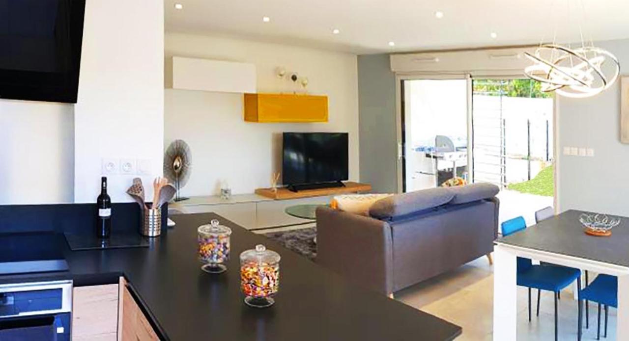 T3 Neuf Avec Grand Jardin - Proche Des Plages Saint-Cyr-sur-Mer Exteriör bild